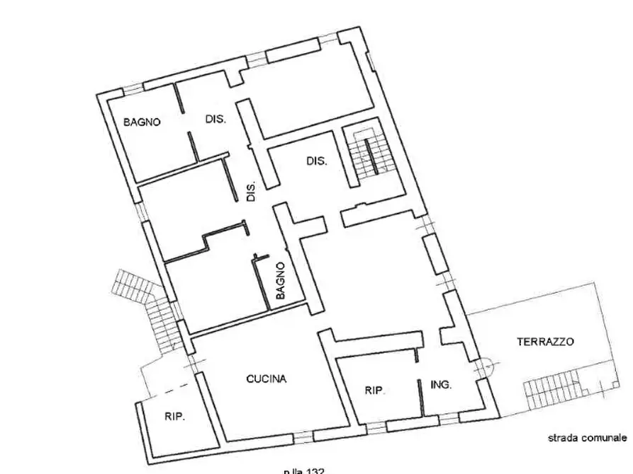 Immagine 2 di Villa in vendita  in Via Alberto Leardi 23 a Volpeglino