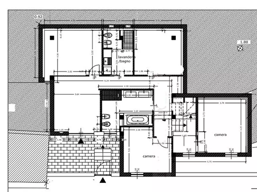 Immagine 2 di Villa in vendita  in Via Privata Altamira 16/A a Imperia