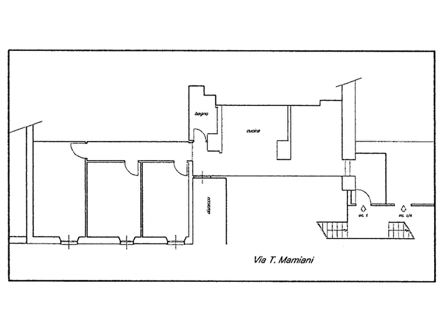 Immagine 2 di Quadrilocale in vendita  in Via Terenzio Mamiani 12 a Genova