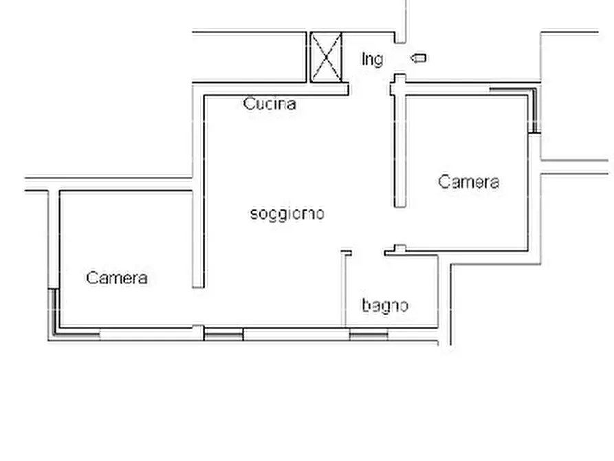 Immagine 2 di Trilocale in vendita  in Strada Poggio 19 a Cervo