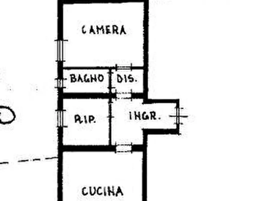 Immagine 4 di Bilocale in vendita  a Forli'