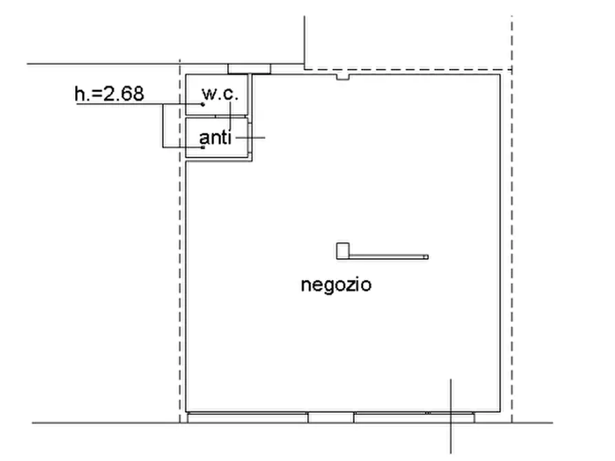 Immagine 5 di Locale commerciale in vendita  a Rimini