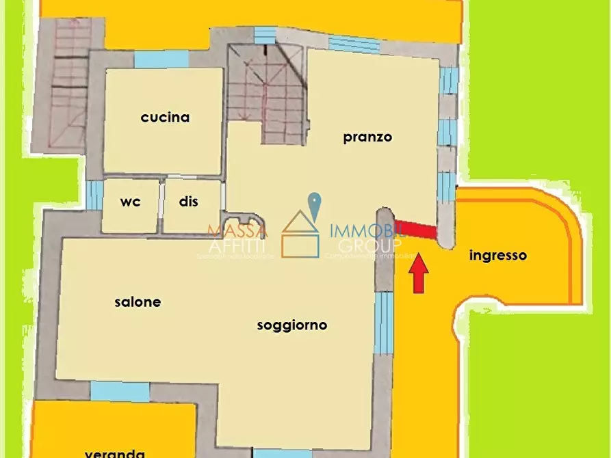 Immagine 26 di Villa in vendita  in Viale Stazione 104 a Massa