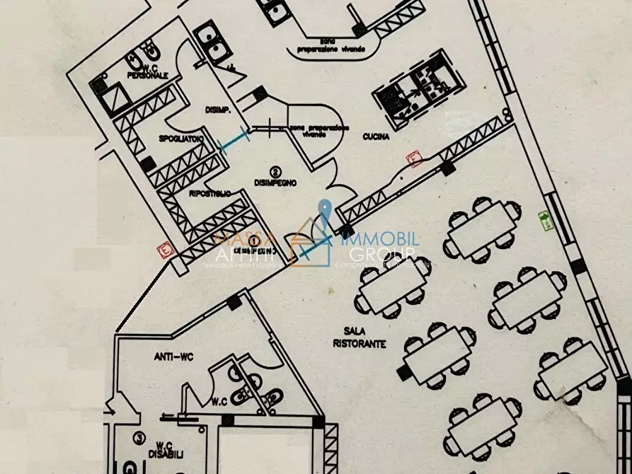 Immagine 28 di Bar / Ristorante in affitto  in Via Sottomonte 6 a Massa