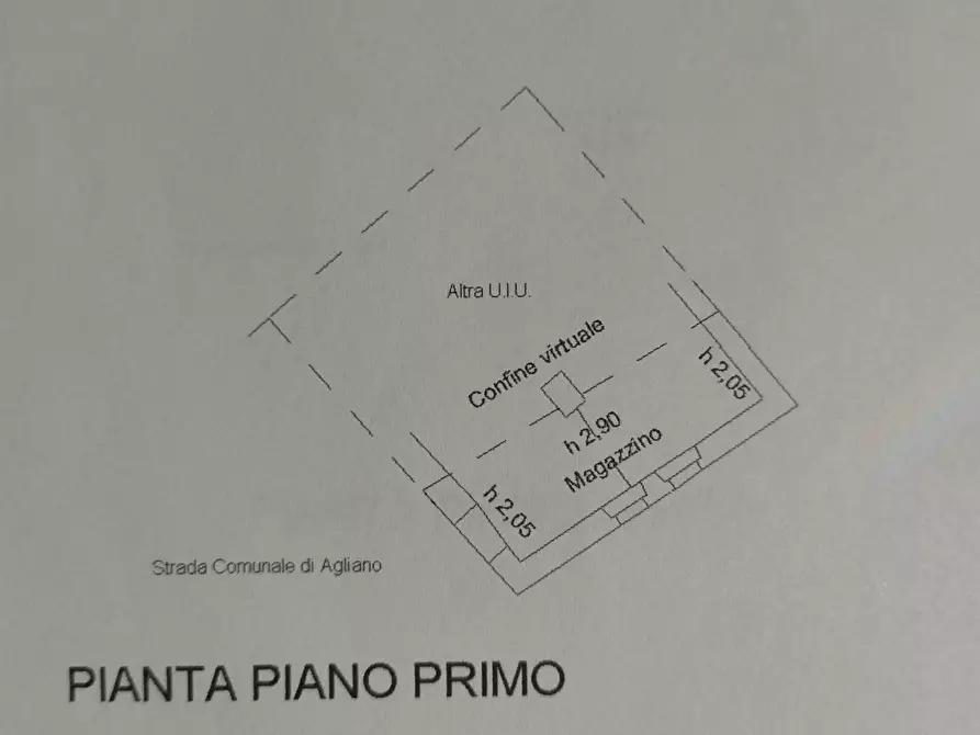 Immagine 13 di Rustico / casale in vendita  in via di Agliano 1 a Campello Sul Clitunno