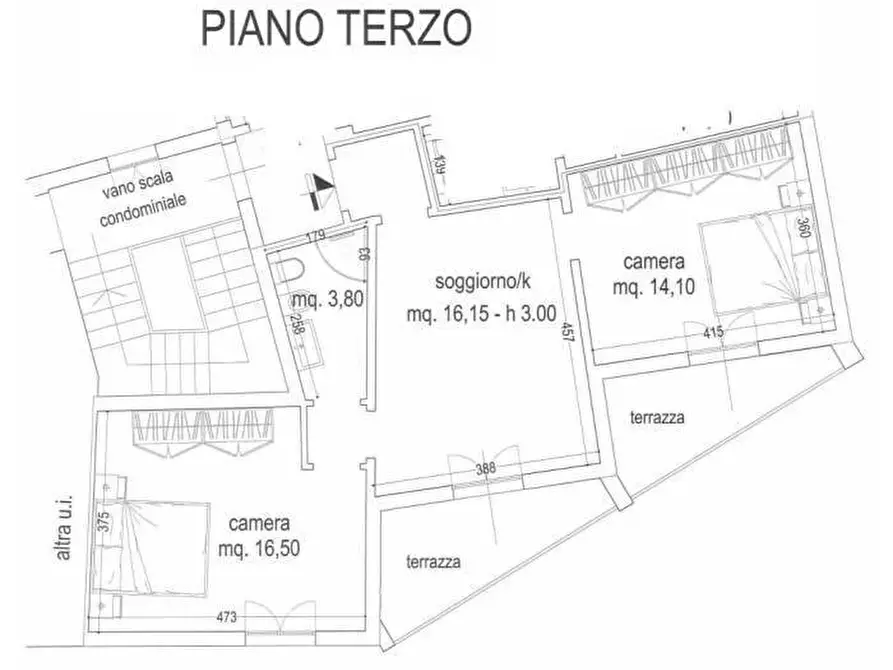 Immagine 16 di Trilocale in vendita  in Via Attavante a Firenze