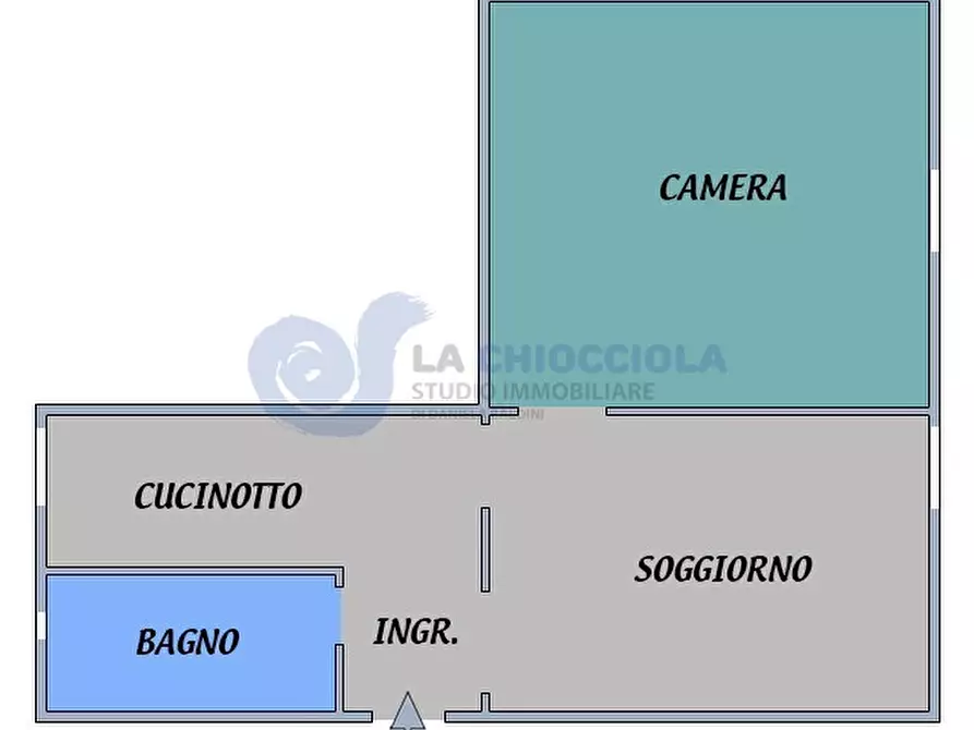 Immagine 1 di Bilocale in affitto  in Via Porrettana a Bologna