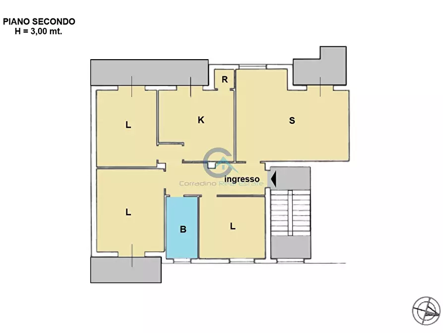 Immagine 18 di Quadrilocale in vendita  in Via Molise 7 a Catanzaro