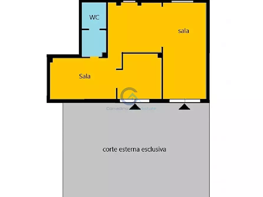 Immagine 18 di Locale commerciale in vendita  in via borrace alla caserma 43/A a Reggio Di Calabria