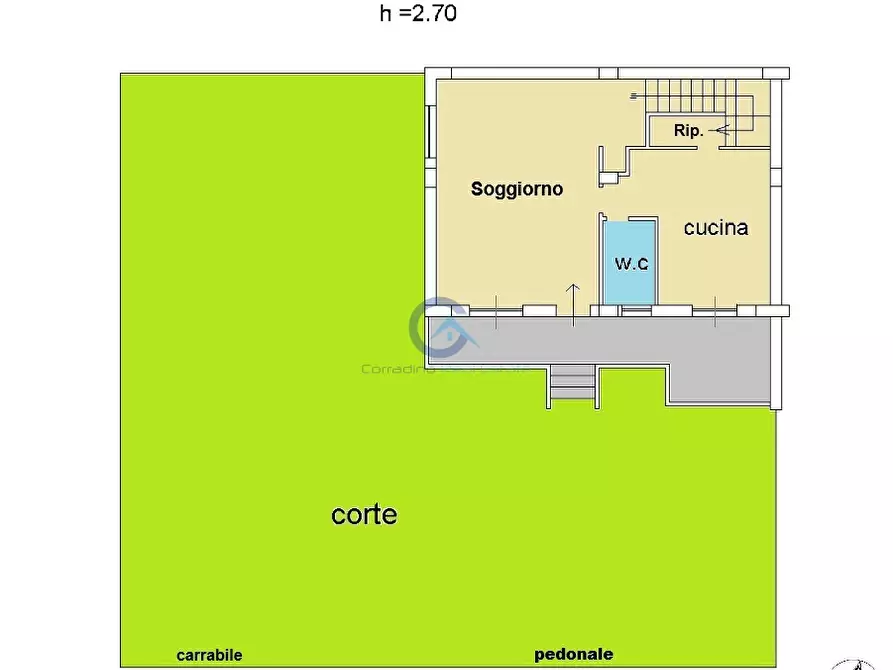 Immagine 31 di Casa bifamiliare in vendita  in Via Martiri di Nassirya 18 a San Floro