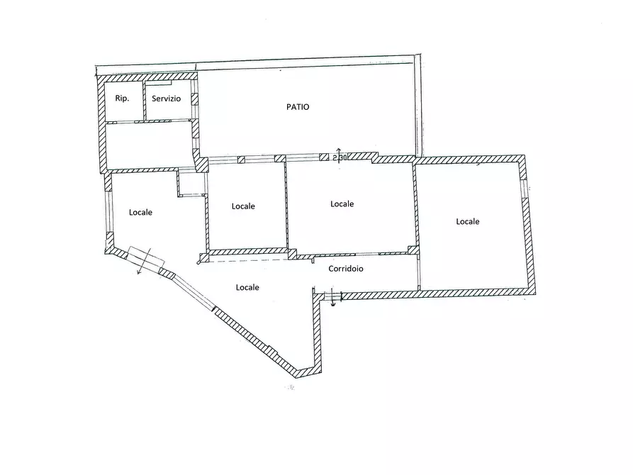 Immagine 11 di Magazzino in vendita  in Via Passo del Furlo 31 a Roma