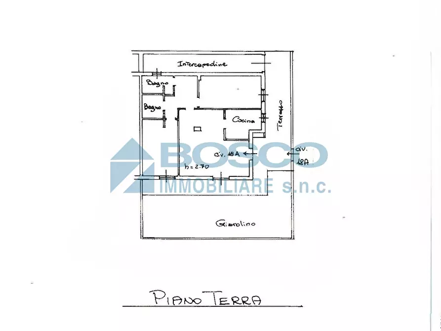 Immagine 15 di Quadrilocale in affitto  in Salita Ruffino 43 a La Spezia