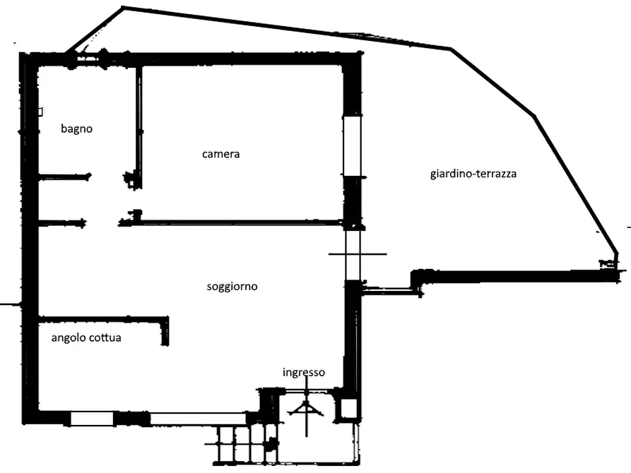 Immagine 25 di Bilocale in vendita  a Zoagli