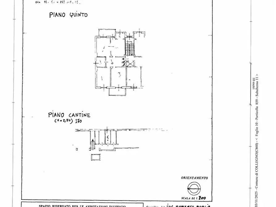 Immagine 43 di Quadrilocale in vendita  in Corso Francia 71 a Collegno
