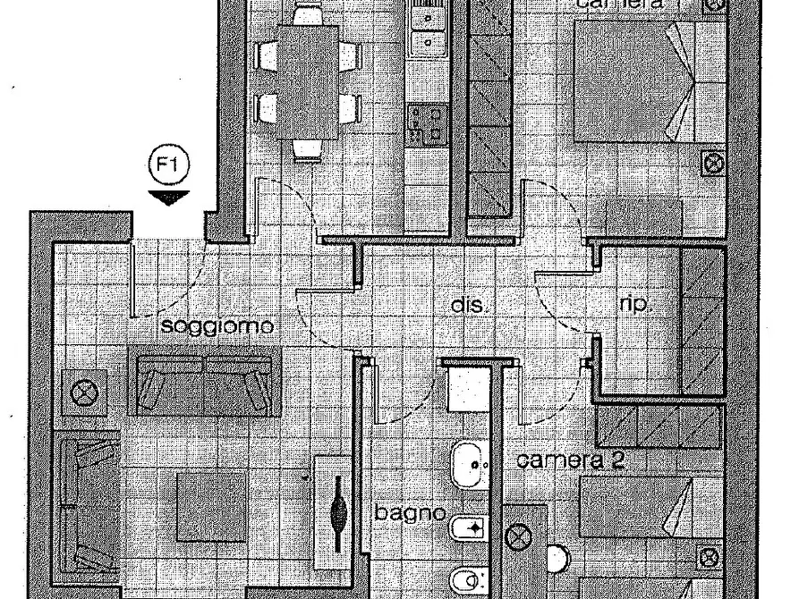 Immagine 68 di Quadrilocale in vendita  in viale fabrizio de andrè 49 a Grugliasco