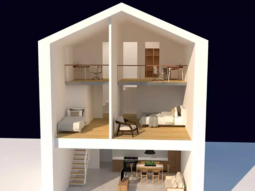 Immagine 2 di Villetta a schiera in vendita  in STRADA TETTI BERTOGLIO 84 BIS a Torino