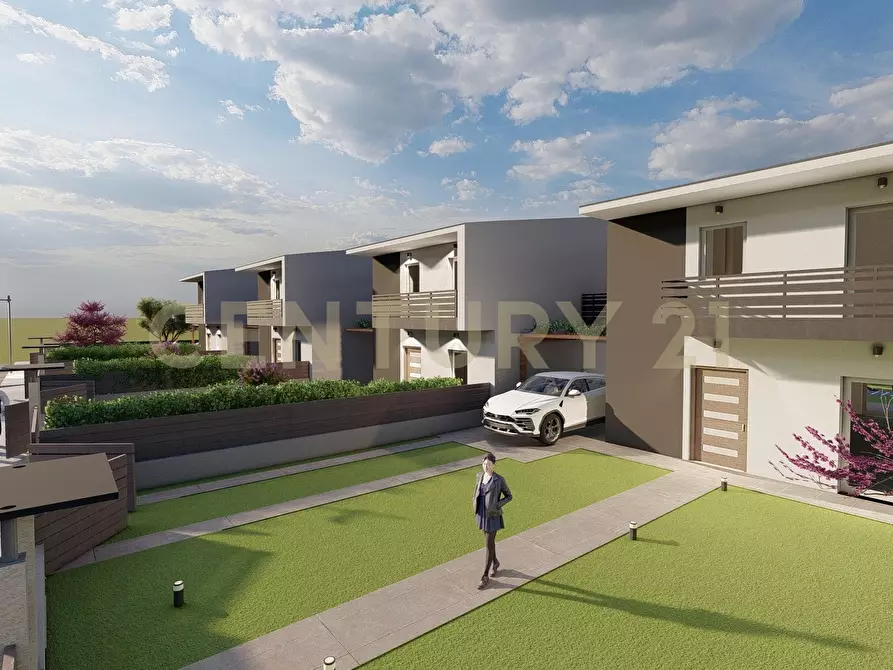 Immagine 6 di Villetta a schiera in vendita  in Via Degli Scaligeri snc a Oppeano