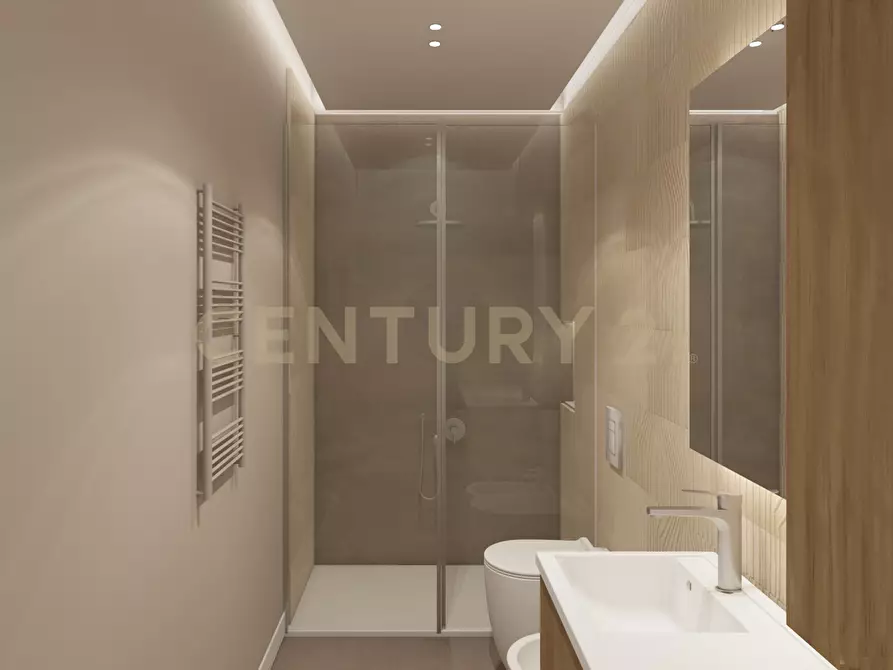 Immagine 10 di Bilocale in vendita  in Via Abano Terme 20 a Roma