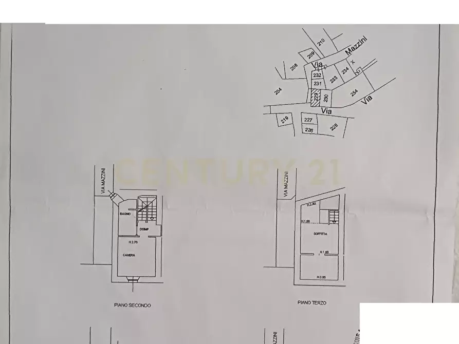 Immagine 26 di Quadrilocale in vendita  in via mazzini 2 a Abbadia San Salvatore