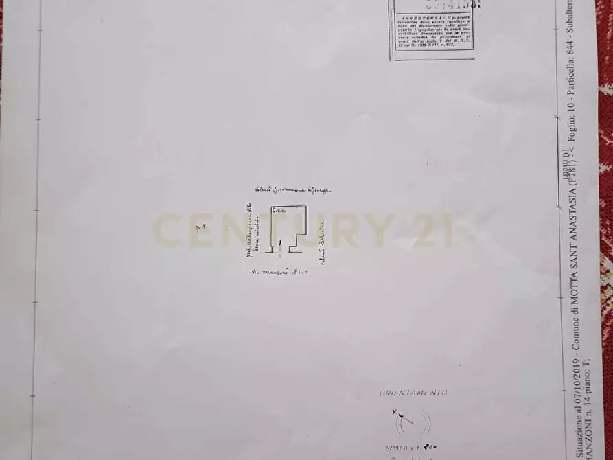 Immagine 50 di Rustico / casale in vendita  in Via Alessandro Manzoni 10 a Motta Sant'anastasia