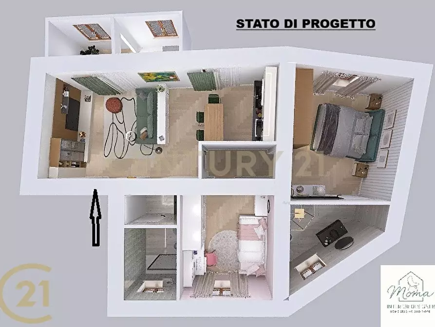 Immagine 39 di Pentalocale in vendita  in Via Ricasoli 15 a Arcidosso