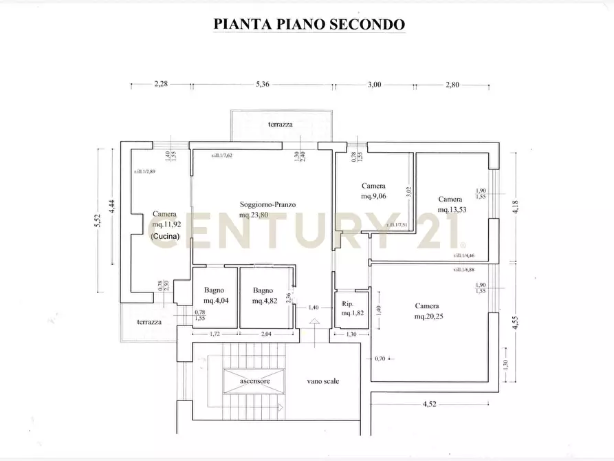 Immagine 36 di Pentalocale in vendita  in Viale Giulio Cesare 3 a Grosseto