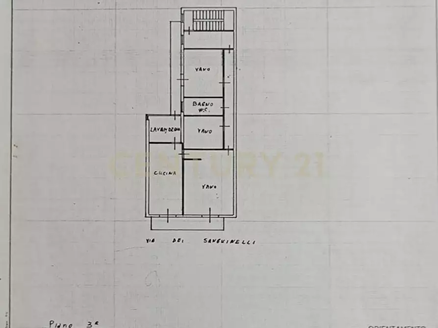 Immagine 47 di Trilocale in vendita  in Via dei Sanguinelli 11 a Catania