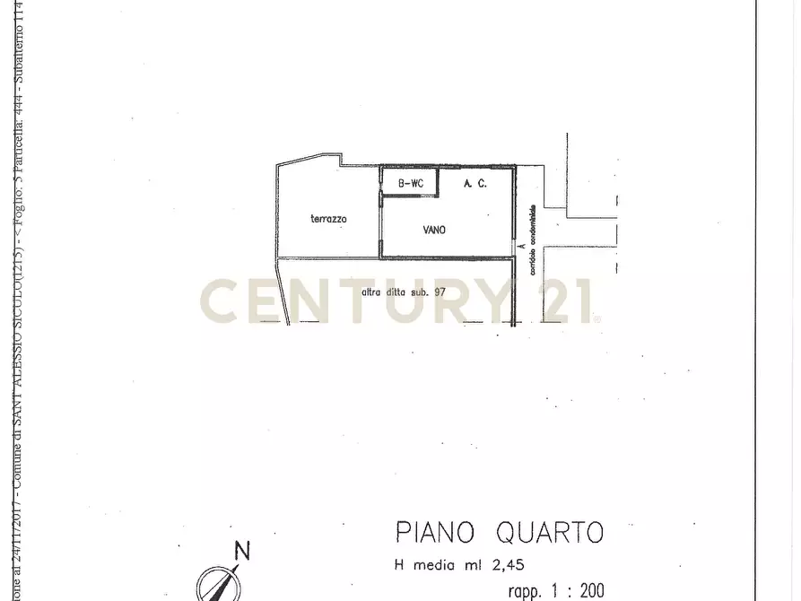 Immagine 31 di Attico in vendita  in Via dei Normanni 2 a Sant'alessio Siculo