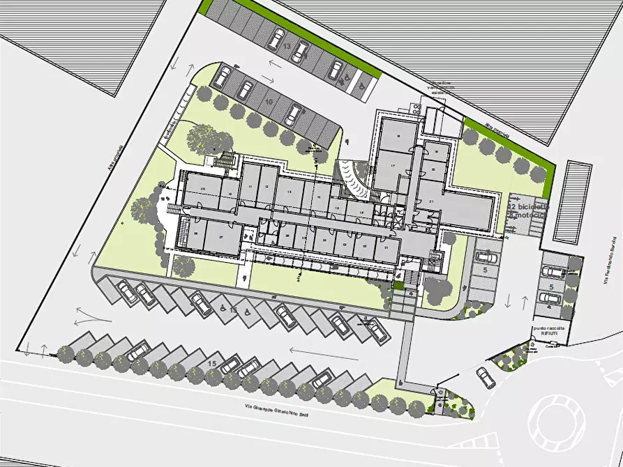 Immagine 15 di Ufficio in affitto  a Parma