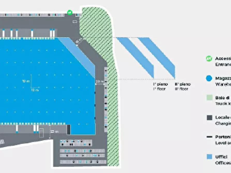 Immagine 6 di Magazzino in affitto  a Piacenza