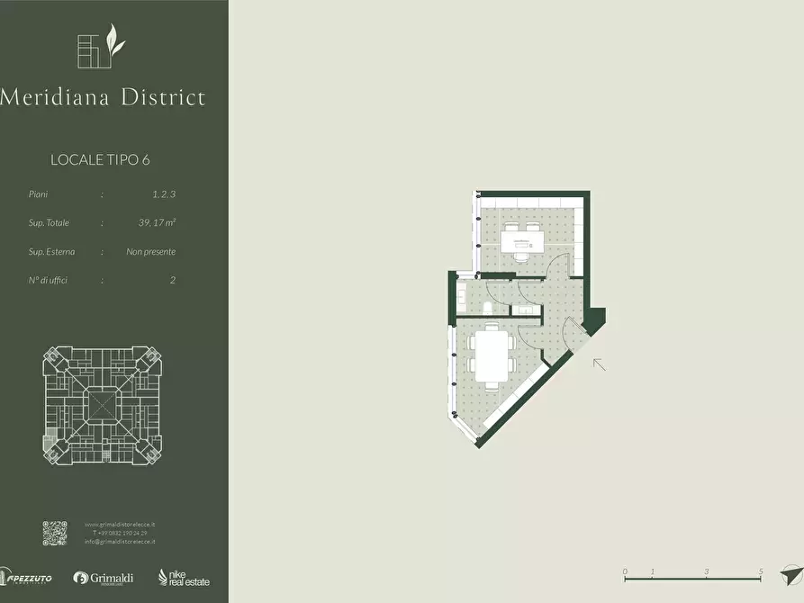 Immagine 13 di Ufficio in vendita  in Via Ada Cudazzo 103 a Lecce