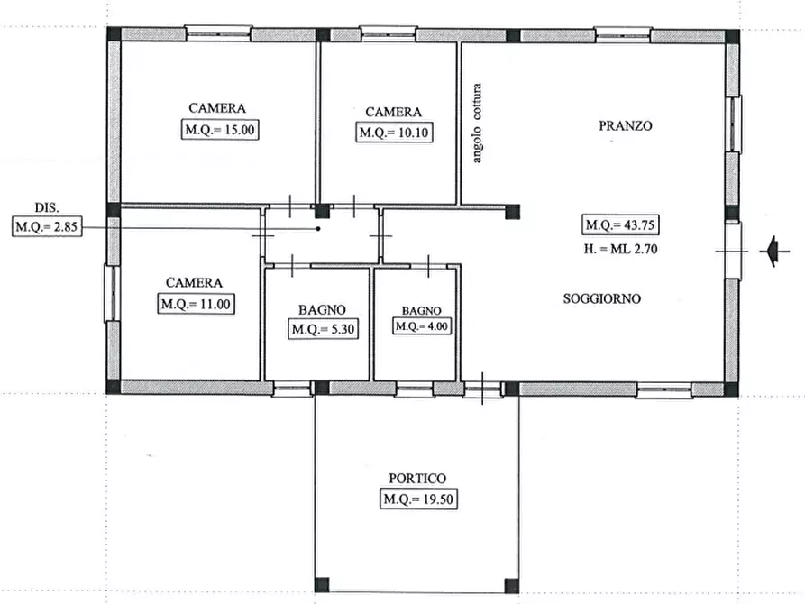 Immagine 10 di Locale commerciale in vendita  in Via Santa Apollaria a Zagarolo