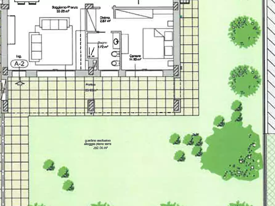 Immagine 7 di Quadrilocale in vendita  in Via Ferrara a Cesena