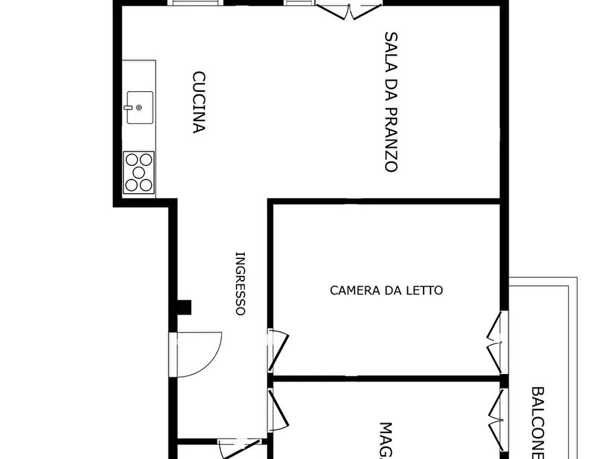 Immagine 44 di Trilocale in vendita  in Via Gombi San Siro 4 a Diano Marina