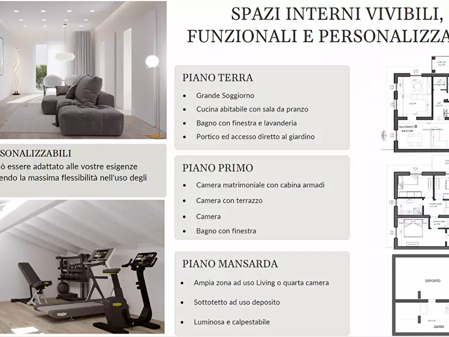 Immagine 4 di Casa trifamiliare in vendita  in Via Bologna 17 a Castelnuovo Magra