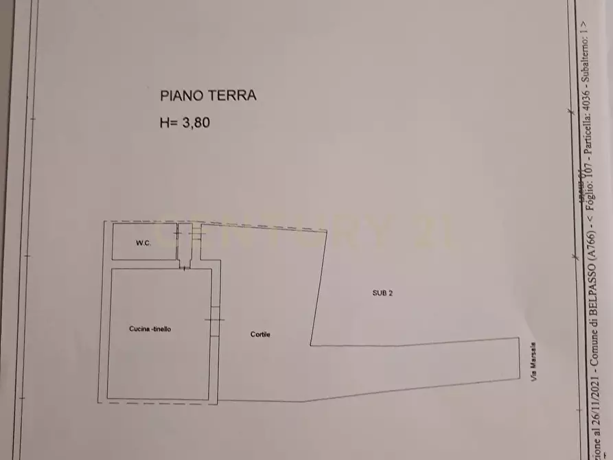 Immagine 11 di Rustico / casale in vendita  in Via Marsala 10 a Belpasso