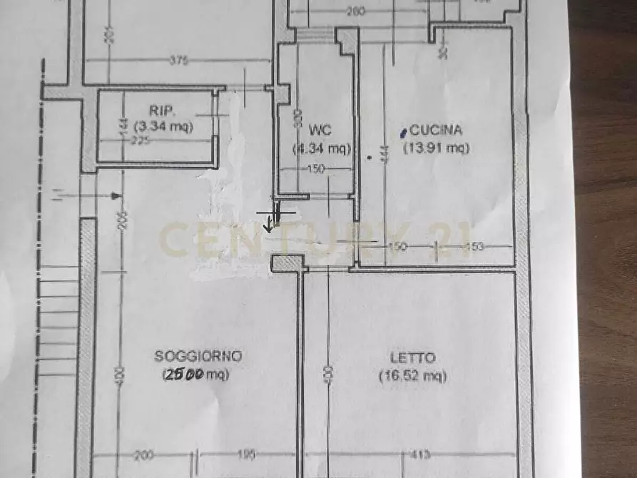 Immagine 2 di Trilocale in vendita  in Via dei Giacinti a Misterbianco