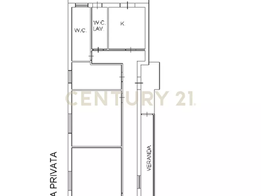 Immagine 53 di Villa in vendita  in Via Macello 47 a Catania