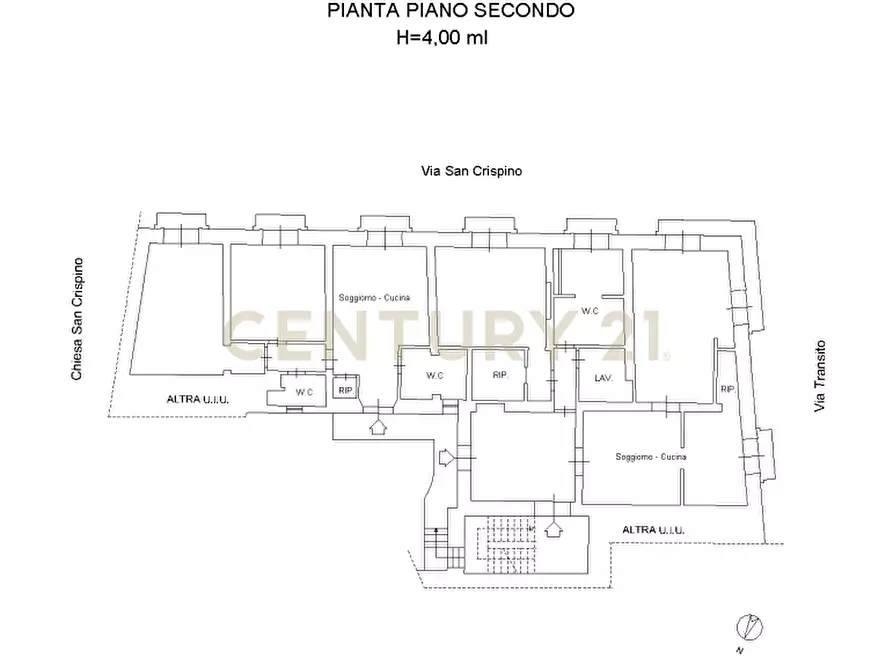Immagine 46 di Appartamento in vendita  in Via Transito 14 a Catania