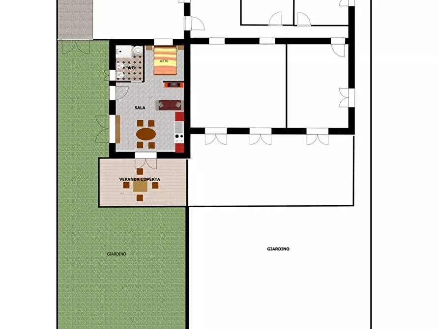 Immagine 1 di Monolocale in vendita  in VIA LOMBARDIA 86 a Nettuno