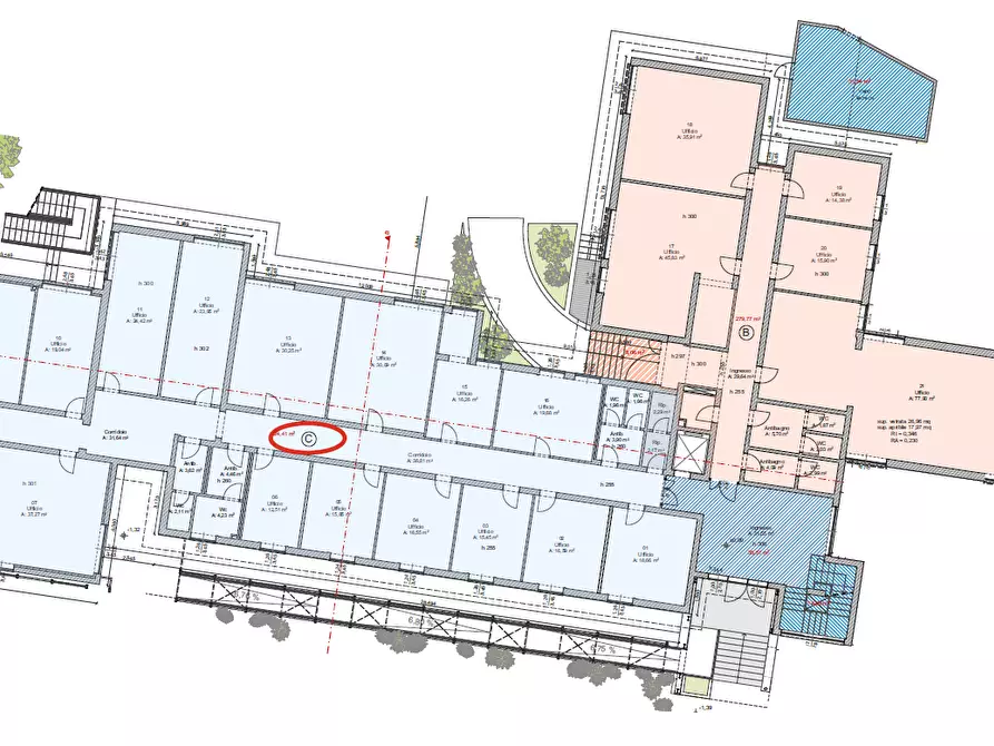 Immagine 14 di Ufficio in vendita  a Parma