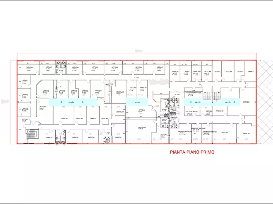Immagine 10 di Ufficio in affitto  a Parma