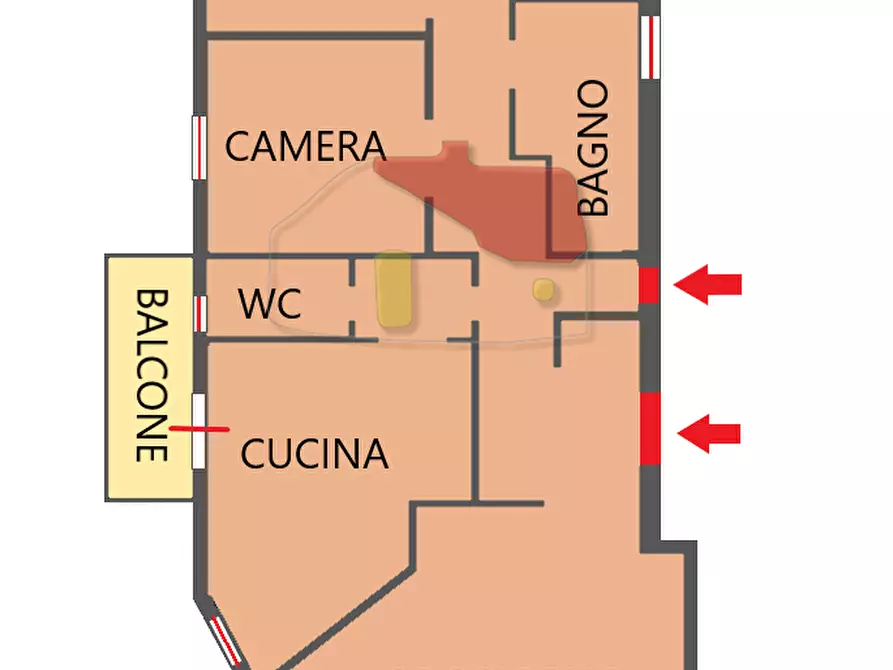Immagine 29 di Quadrilocale in vendita  in Via Padre Semeria 282 a San Remo