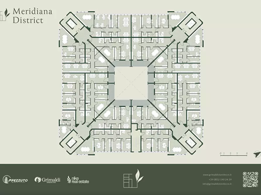 Immagine 14 di Ufficio in vendita  in Via Ada Cudazzo 103 a Lecce