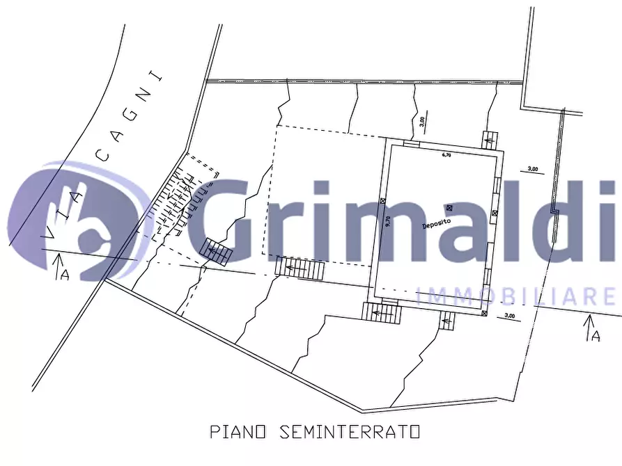 Immagine 11 di Terreno edificabile in vendita  in Via Umberto Cagni 64 a Andrano