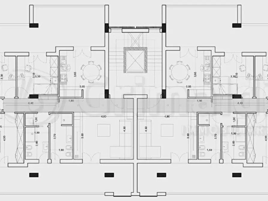 Immagine 14 di Quadrilocale in vendita  a Lusciano