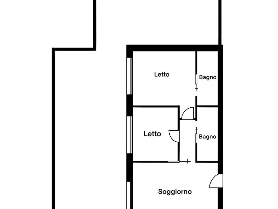 Immagine 52 di Trilocale in vendita  in Via Ugo Foscolo 34 a Castrignano Del Capo