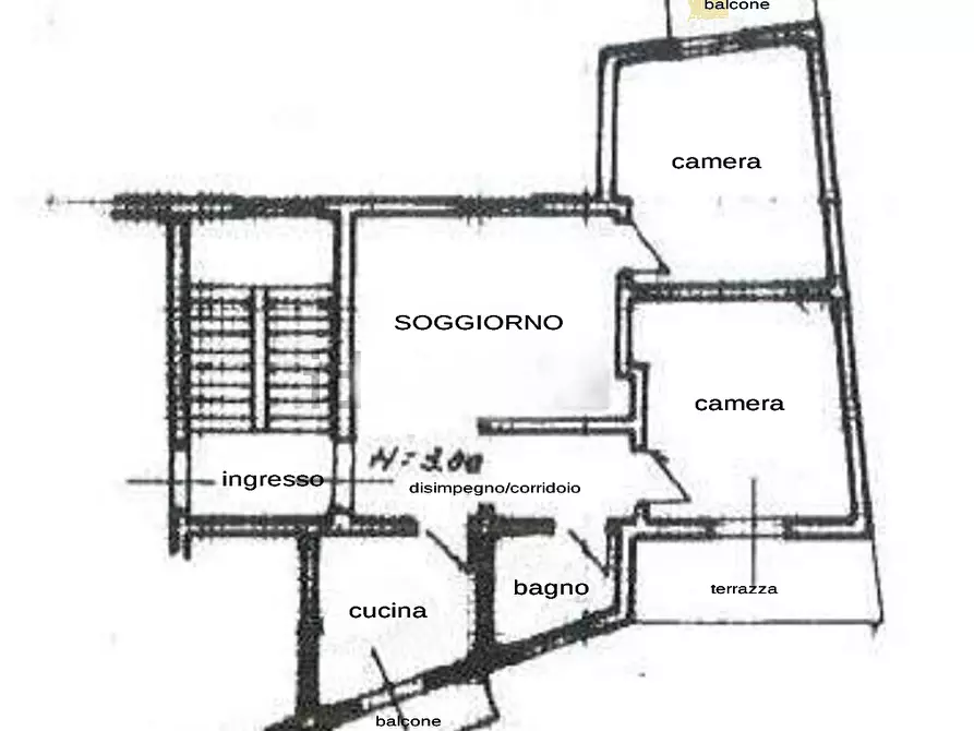 Immagine 24 di Quadrilocale in vendita  a Sarzana