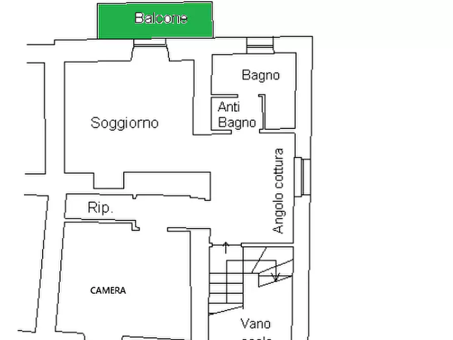 Immagine 9 di Trilocale in vendita  in Via sarzanello a Sarzana