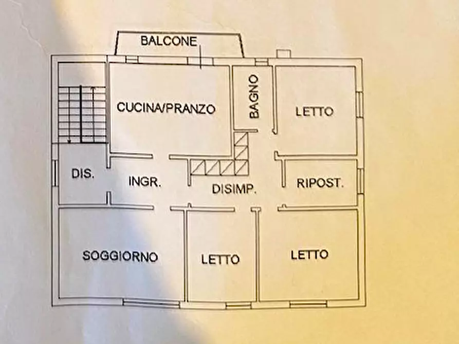 Immagine 22 di Porzione di casa in vendita  in Via Pastrengo 202 a Cesena